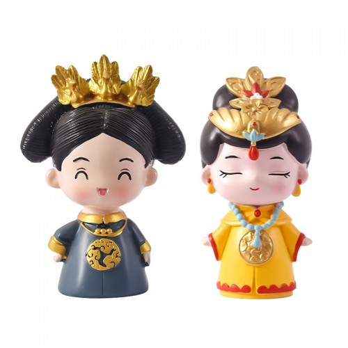 Queen Baking Empress Mommy Birthday Cake Decorating ornament home decor Plugin Qing Dynasty Empress Mother's Birthday Cake Ornament Mother's Day Plugin